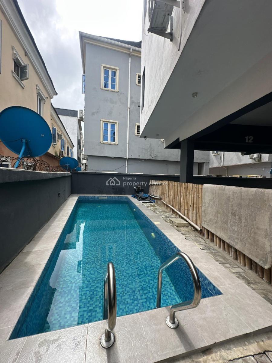 Fully Furnished 2 Bedroom Apartment with Swimming Pool, Ologolo, Lekki, Lagos, Flat / Apartment for Rent