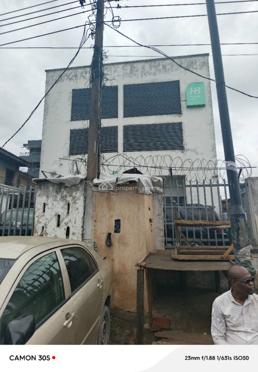 a Commercial Detached Building for Lease, Matori Axis, Ladipo, Mushin, Lagos, Office Space for Rent