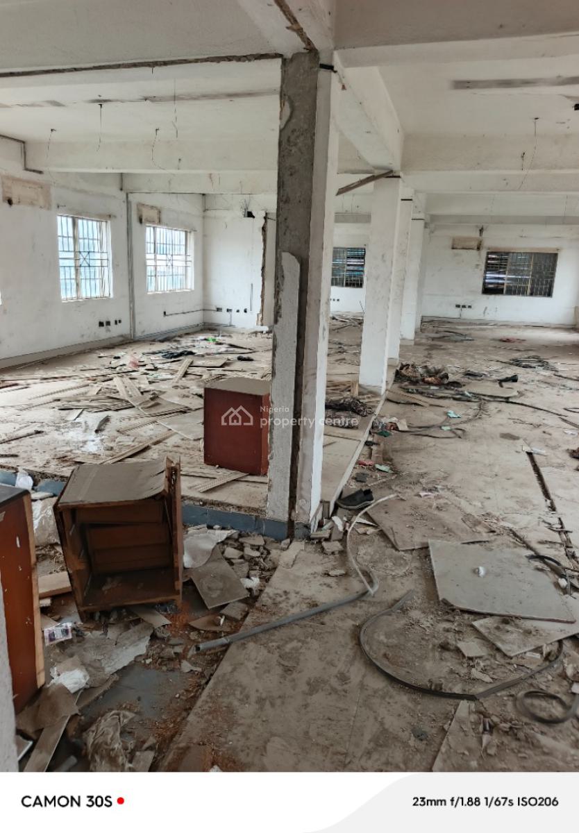 a Commercial Detached Building for Lease, Matori Axis, Ladipo, Mushin, Lagos, Office Space for Rent