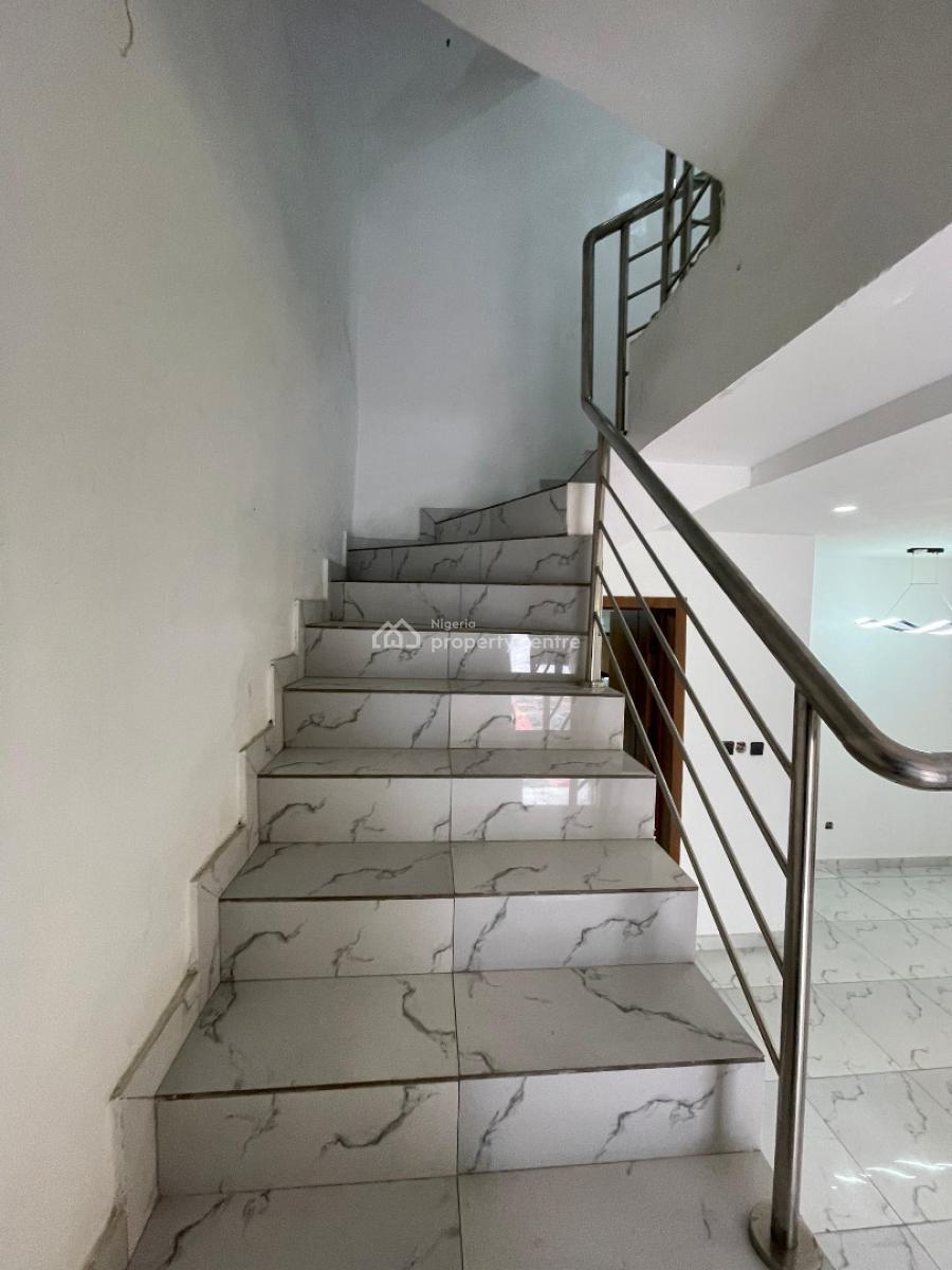 4 Bedroom Terrace Duplex with a Bq, Chevron, Lekki, Lagos, Terraced Duplex for Sale