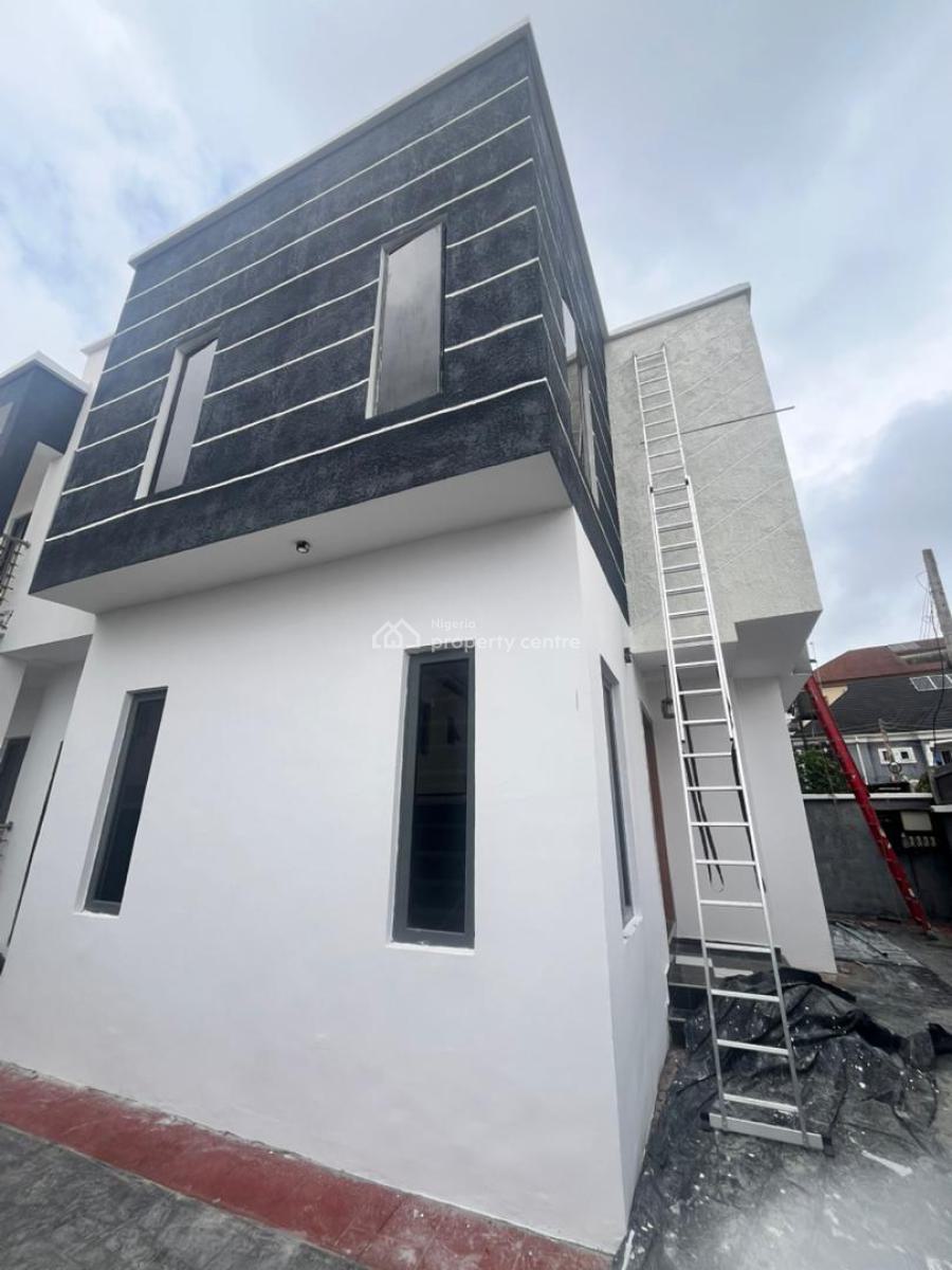 All New Luxury Standard Ensuit 3 Bedroom Spacious Terrace House, Sangotedo, Ajah, Lagos, Terraced Duplex for Rent