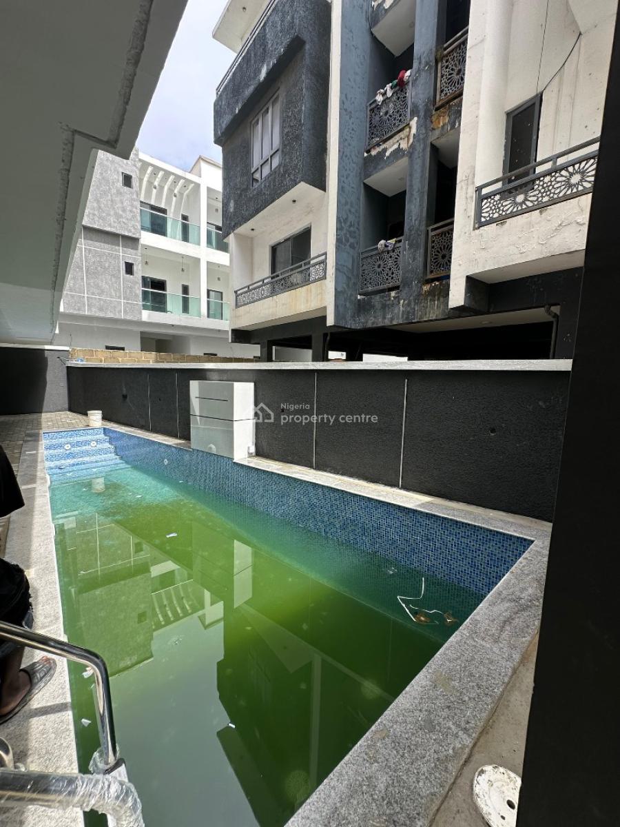 Cozy 2 Bedroom Apartment with Swimming Pool & Gym, Ologolo, Lekki, Lagos, Flat / Apartment for Sale