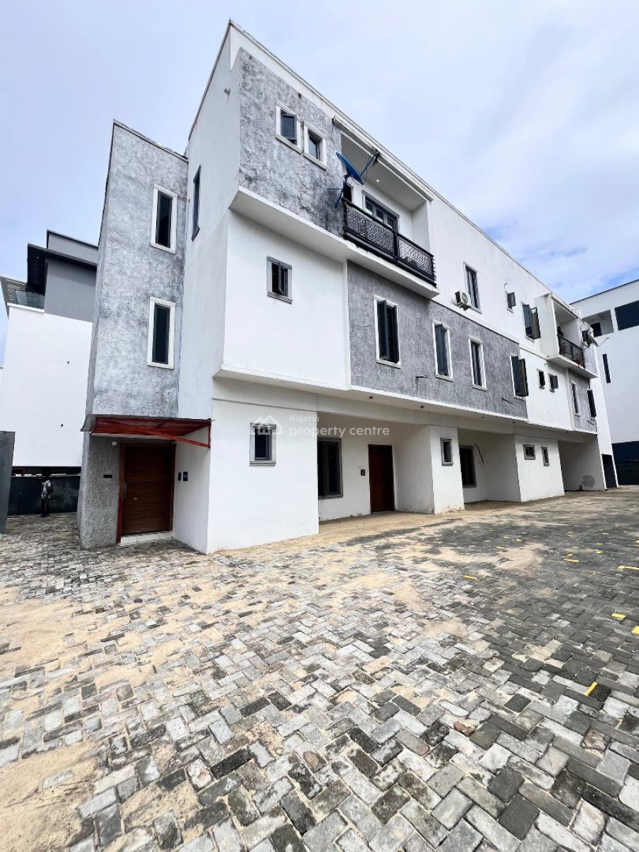 Newly Built 5bedroom Terrace Duplex with Bq, Ologolo, Lekki, Lagos, Terraced Duplex for Sale