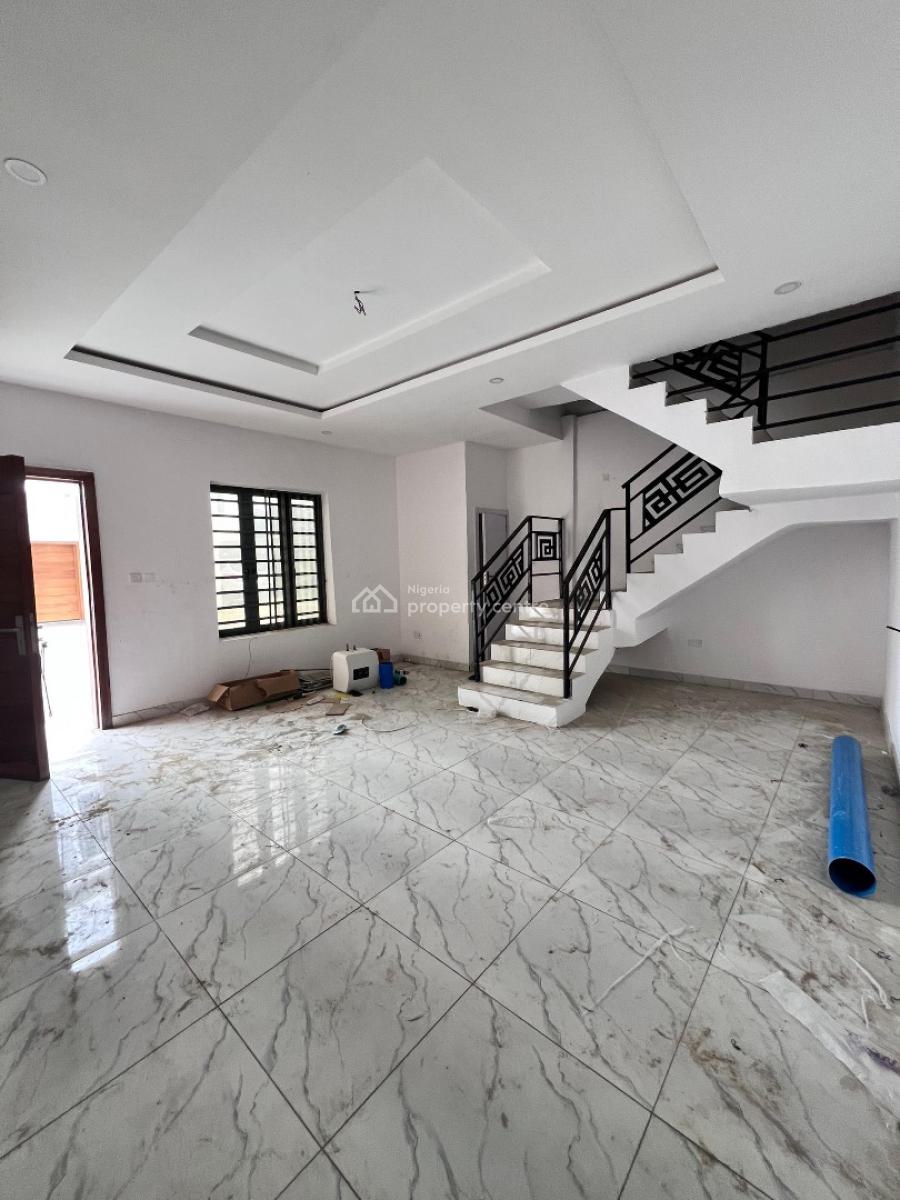 Newly Built 5bedroom Terrace Duplex with Bq, Ologolo, Lekki, Lagos, Terraced Duplex for Sale