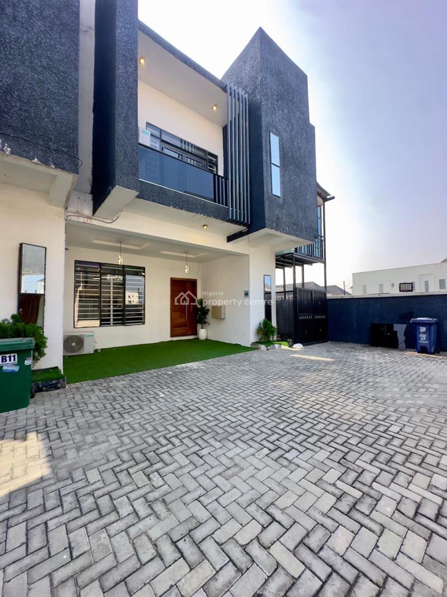 Fully Furnished 4bedroom Terrace House, Orchid Estate, Lekki, Lagos, Terraced Duplex for Sale