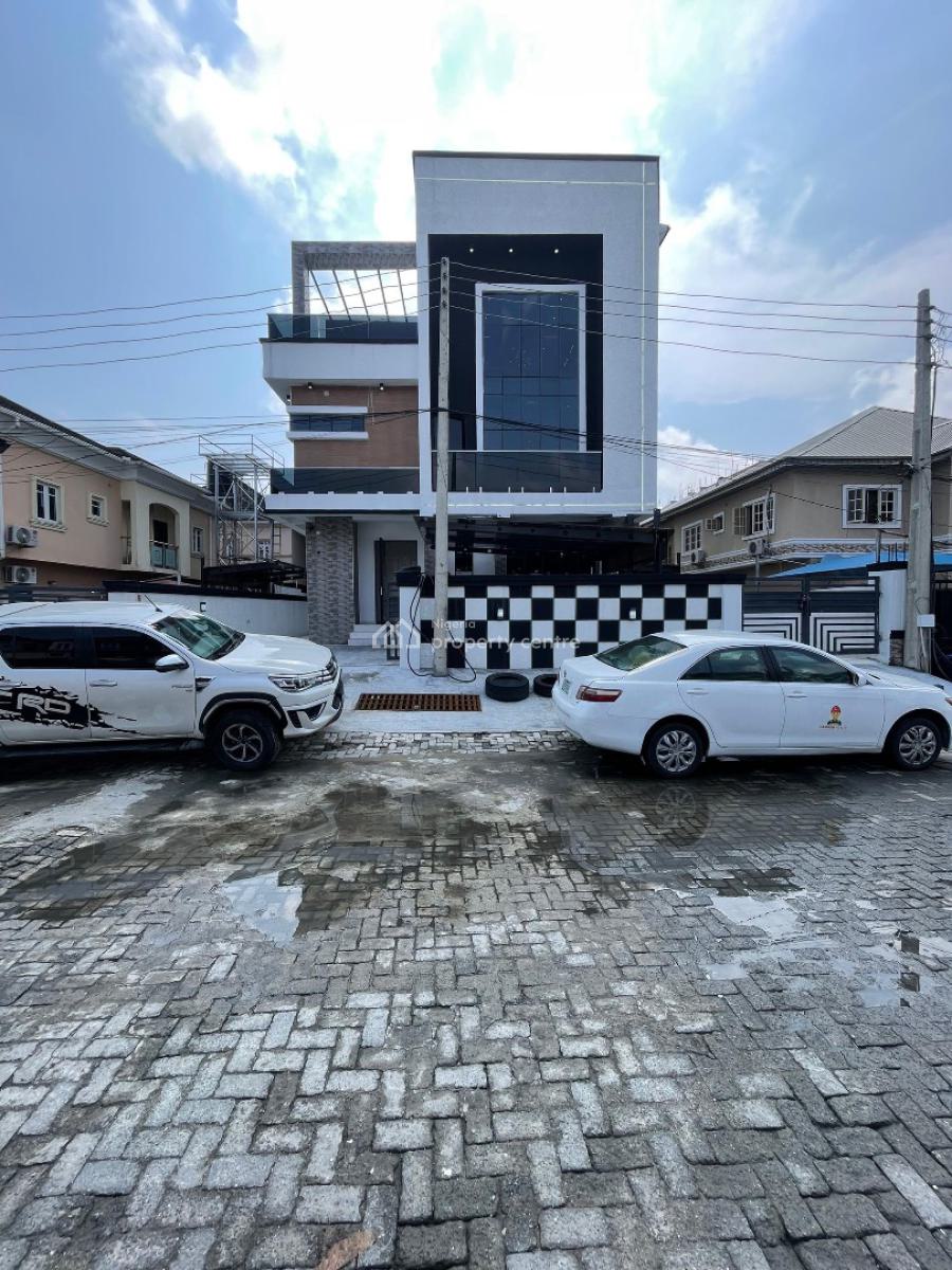Luxuriously Built 6 Bedroom Fully Detached Duplex, Chevron, Lekki, Lagos, Detached Duplex for Sale
