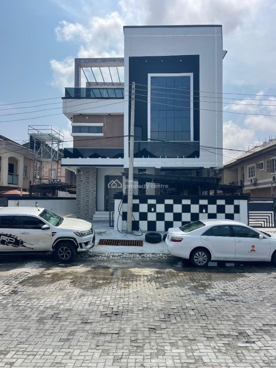 Luxuriously Built 6 Bedroom Fully Detached Duplex, Chevron, Lekki, Lagos, Detached Duplex for Sale