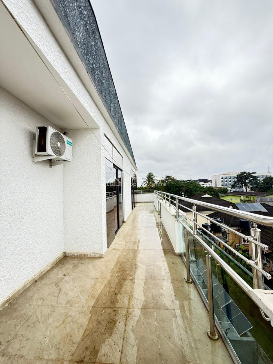 Ully Furnished 4-bedroom Penthouse with Bq, Off Isaac John Street, Ikeja Gra, Ikeja, Lagos, Flat / Apartment for Rent