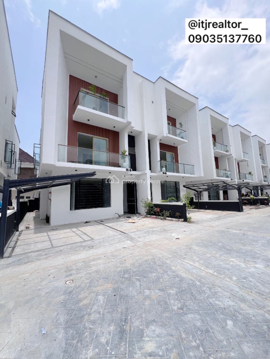 Fully Serviced 4 Bedroom Semi Detached Duplex with Bq, Orchid, Lekki, Lagos, Semi-detached Duplex for Sale