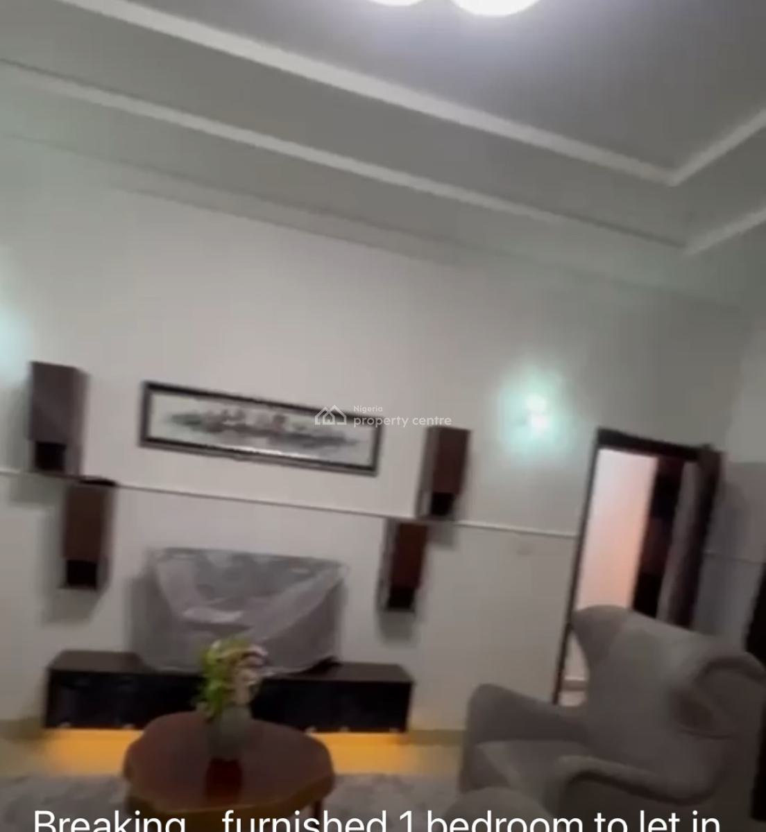 a Furnished One Bedroom Flat, Garki, Abuja, Mini Flat (room and Parlour) for Rent