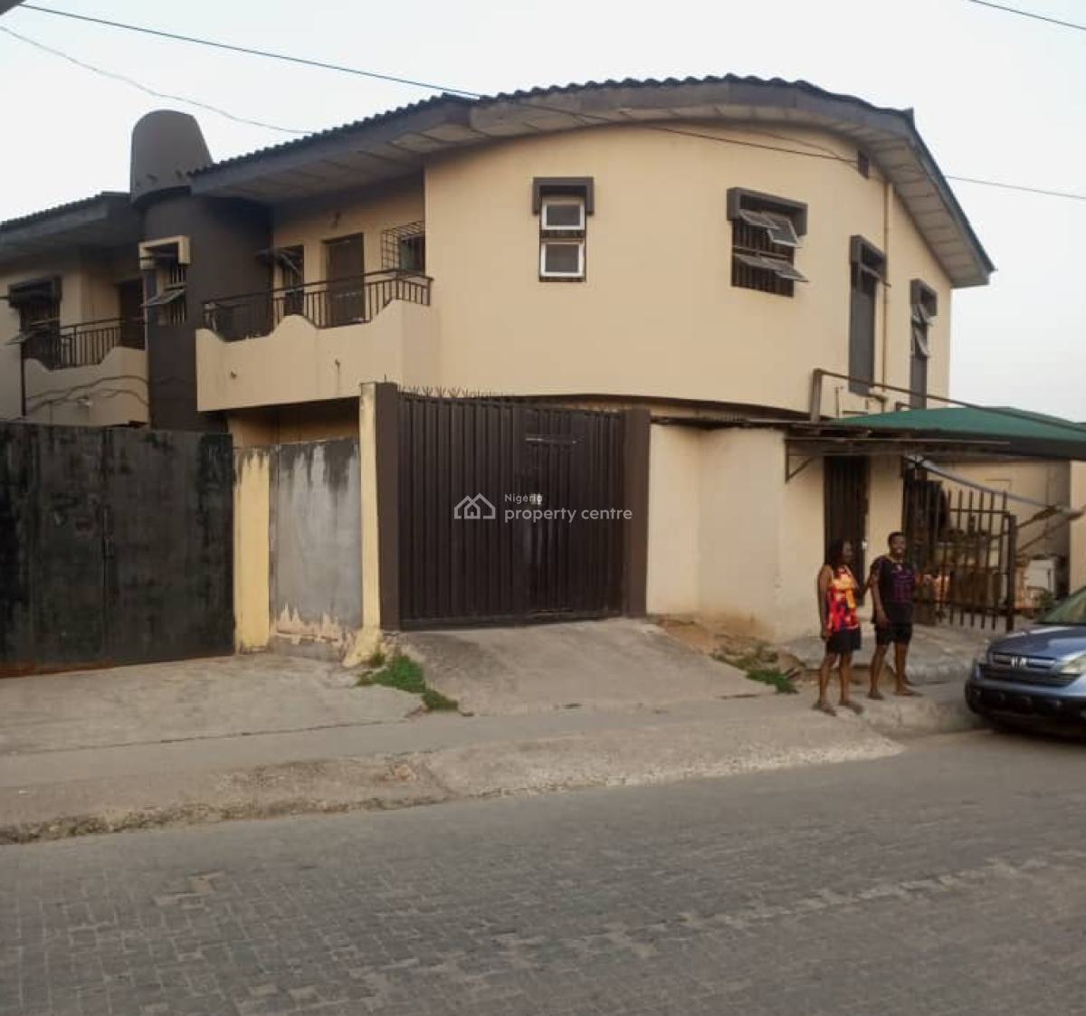 Solid and Strongly Built Cornerpiece Block of Flats, Oduduwa Road, Oworonshoki, Kosofe, Lagos, Block of Flats for Sale