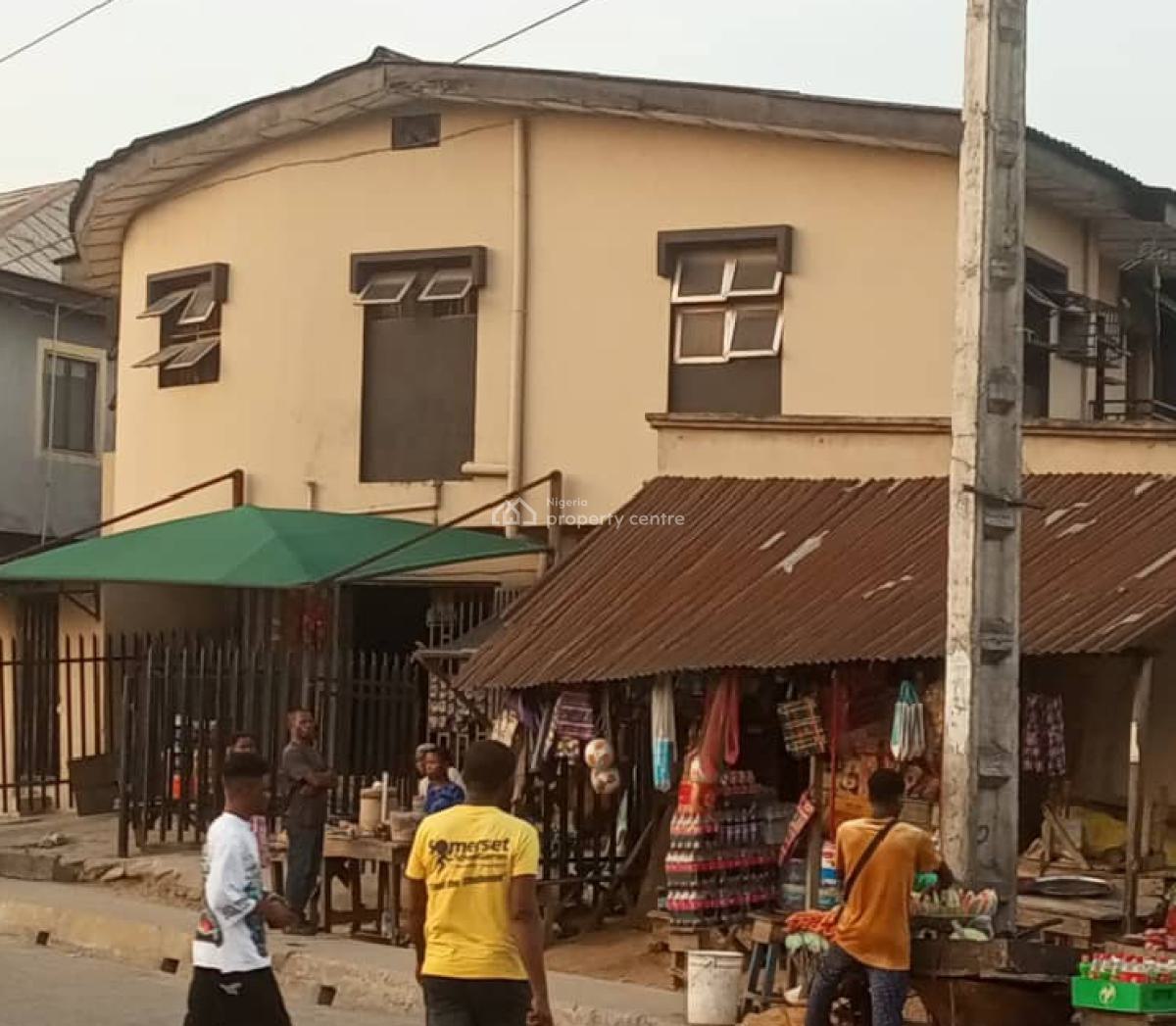 Solid and Strongly Built Cornerpiece Block of Flats, Oduduwa Road, Oworonshoki, Kosofe, Lagos, Block of Flats for Sale