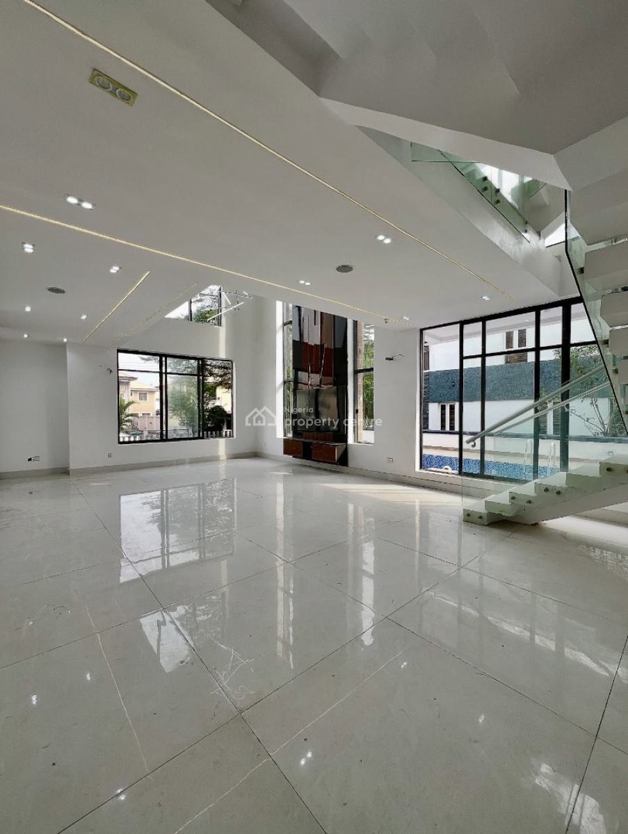 Contemporary 5 Bedroom Detached Duplex with Swimming Pool and Bq, Ikota, Lekki, Lagos, Detached Duplex for Sale