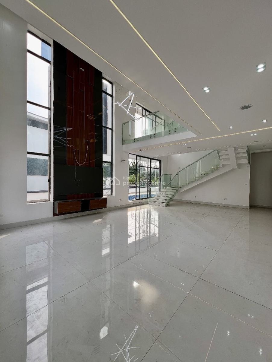 Contemporary 5 Bedroom Detached Duplex with Swimming Pool and Bq, Ikota, Lekki, Lagos, Detached Duplex for Sale