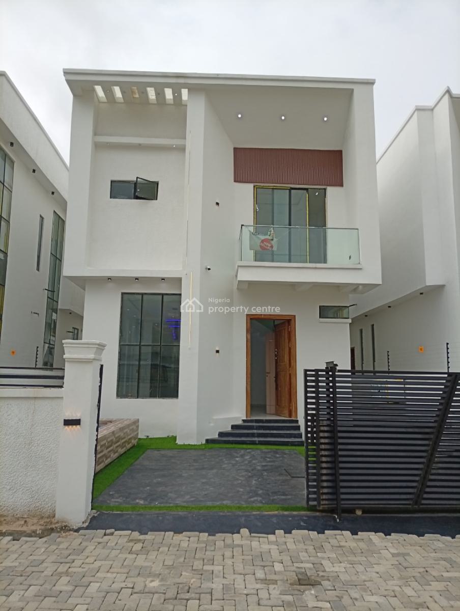 4 Bedroom Fully Detached Duplex, Chevron Toll, Lekki, Lagos, Detached Duplex for Sale