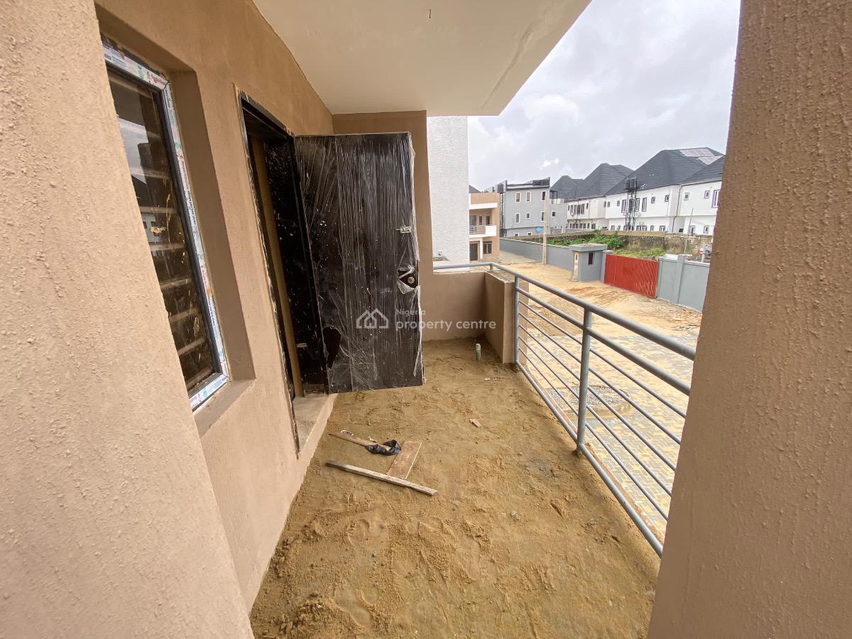 Modern 4-bedroom Terrace Duplex in a Fully Serviced Estate with C of O, Chevron Toll, Lekki, Lagos, Terraced Duplex for Sale