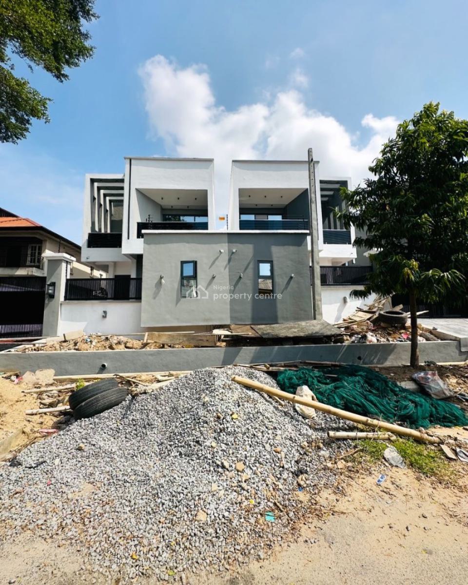 Newly Built 4 Bedroom Fully Detached Duplex with a Bq and Study, Gra Phase 2, Magodo, Lagos, Detached Duplex for Sale