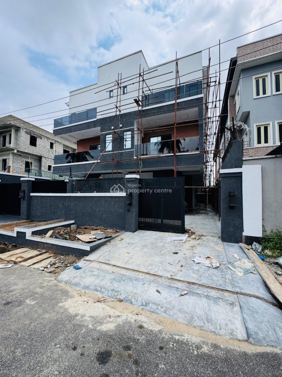 Smartly Styled 4 Bedroom Semi Detached Dupled with a Room Bq, Gra, Ogudu, Lagos, Semi-detached Duplex for Sale