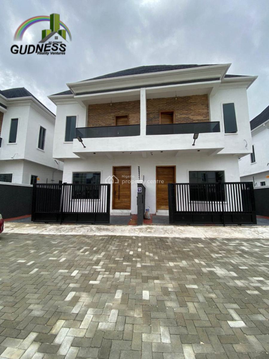 Newly Built Spacious 4 Bedroom Semi Detached Duplex, Lekky County Homes, Ikota, Lekki, Lagos, Semi-detached Duplex for Sale