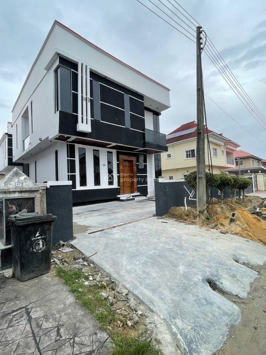 Brand New 4 Bedroom Detached Duplex, Crown Estate, Sangotedo, Ajah, Lagos, Detached Duplex for Sale