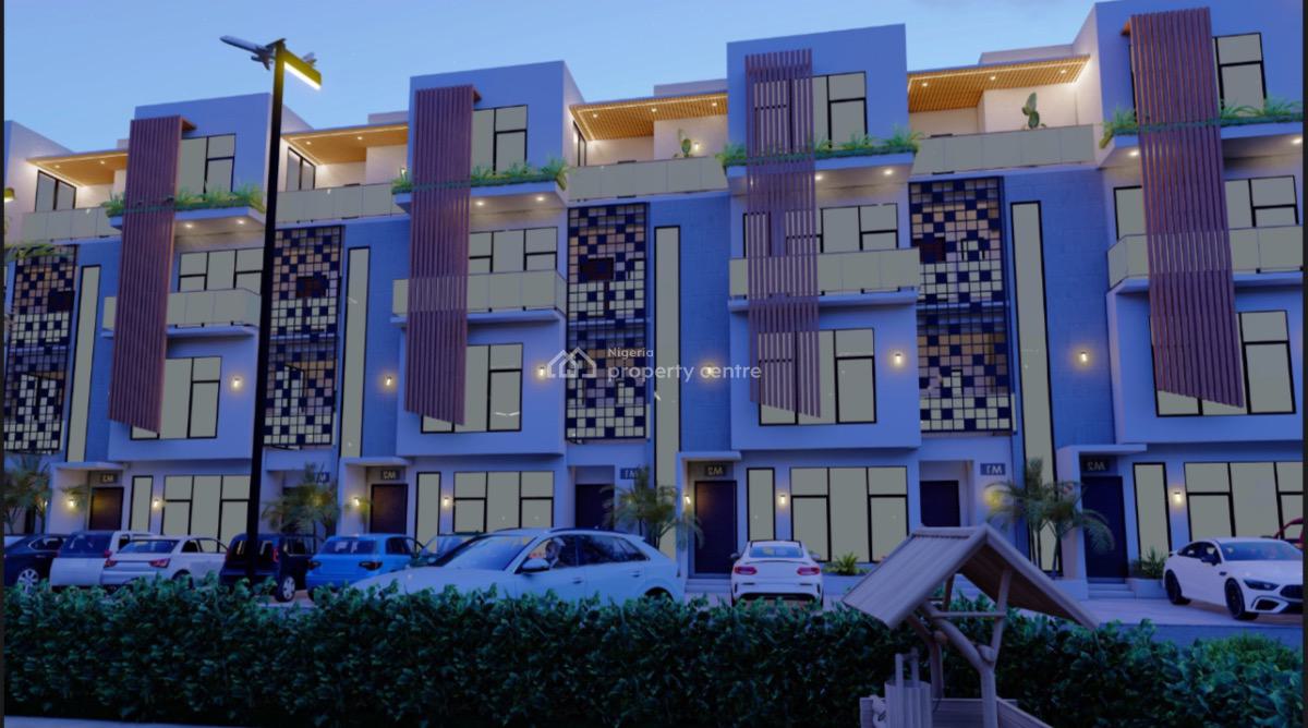 Massive 4 Bedroom Maisonette, Wuye, Wuye, Abuja, Terraced Duplex for Sale