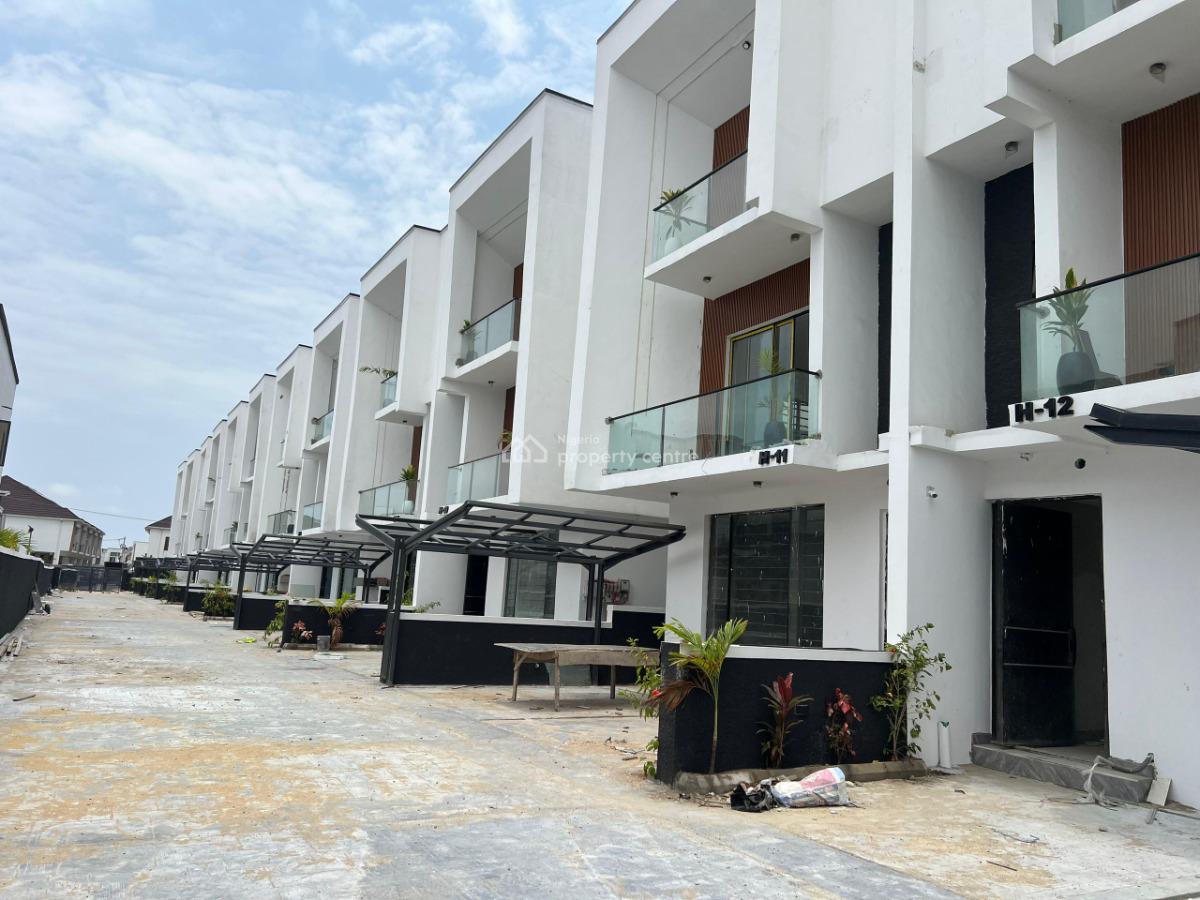 Tastefully 4 Bedrooms Semi Detached Duplex with Bq, Orchid, Lekki, Lagos, Semi-detached Duplex for Sale