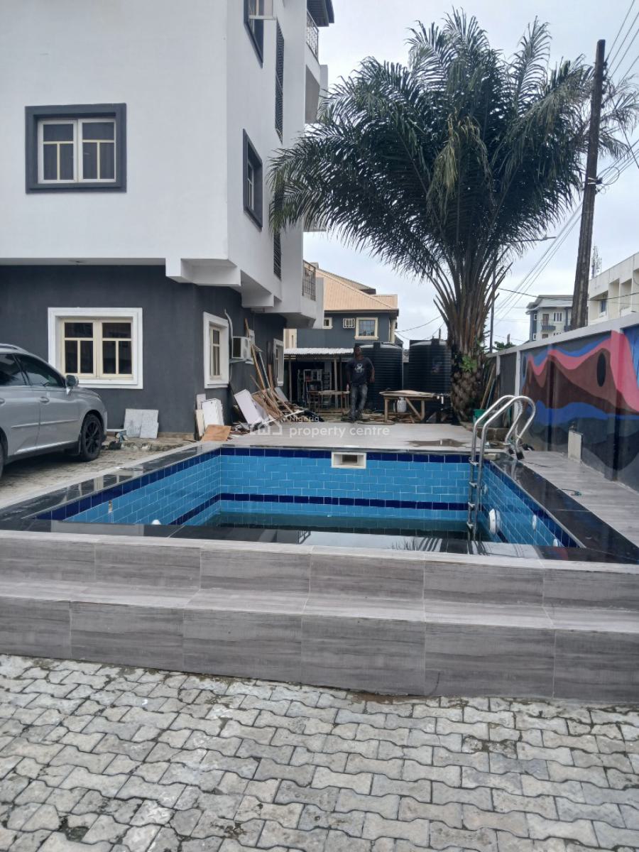 Fully Furnished and Serviced Mini Flat with Swimming Pool and Bush Bar, Osapa London, Lekki, Osapa, Lekki, Lagos, Mini Flat (room and Parlour) for Rent