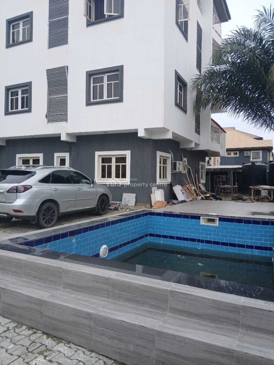 Fully Furnished and Serviced Mini Flat with Swimming Pool and Bush Bar, Osapa London, Lekki, Osapa, Lekki, Lagos, Mini Flat (room and Parlour) for Rent
