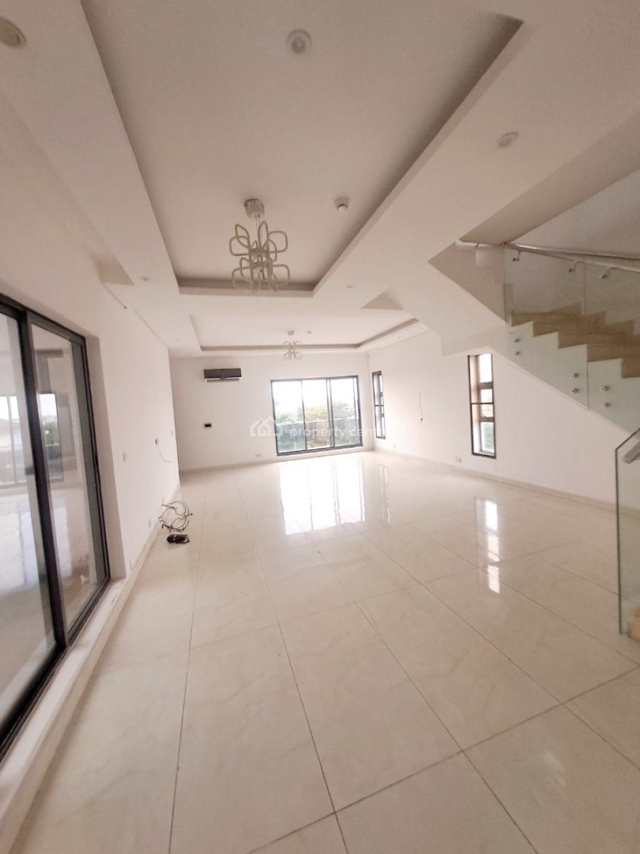 Beautifully Finished 4 Bedroom Maisonette Duplex with Bq & Pool, Banana Island, Ikoyi, Lagos, Terraced Duplex for Rent