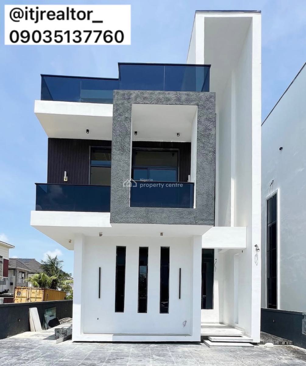 Contemporary 5 Bedroom Detached Duplex with Pool,cinema and Bq, Orchid, Lekki, Lagos, Detached Duplex for Sale