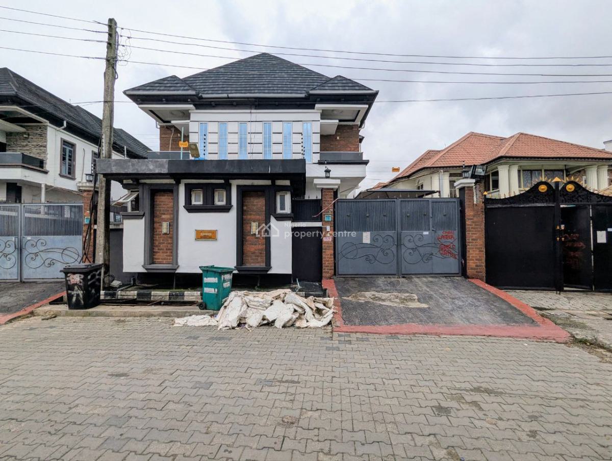 Clean 4bedroom Semi Detached Duplex with Bq, Ikota, Lekki, Lagos, Semi-detached Duplex for Rent