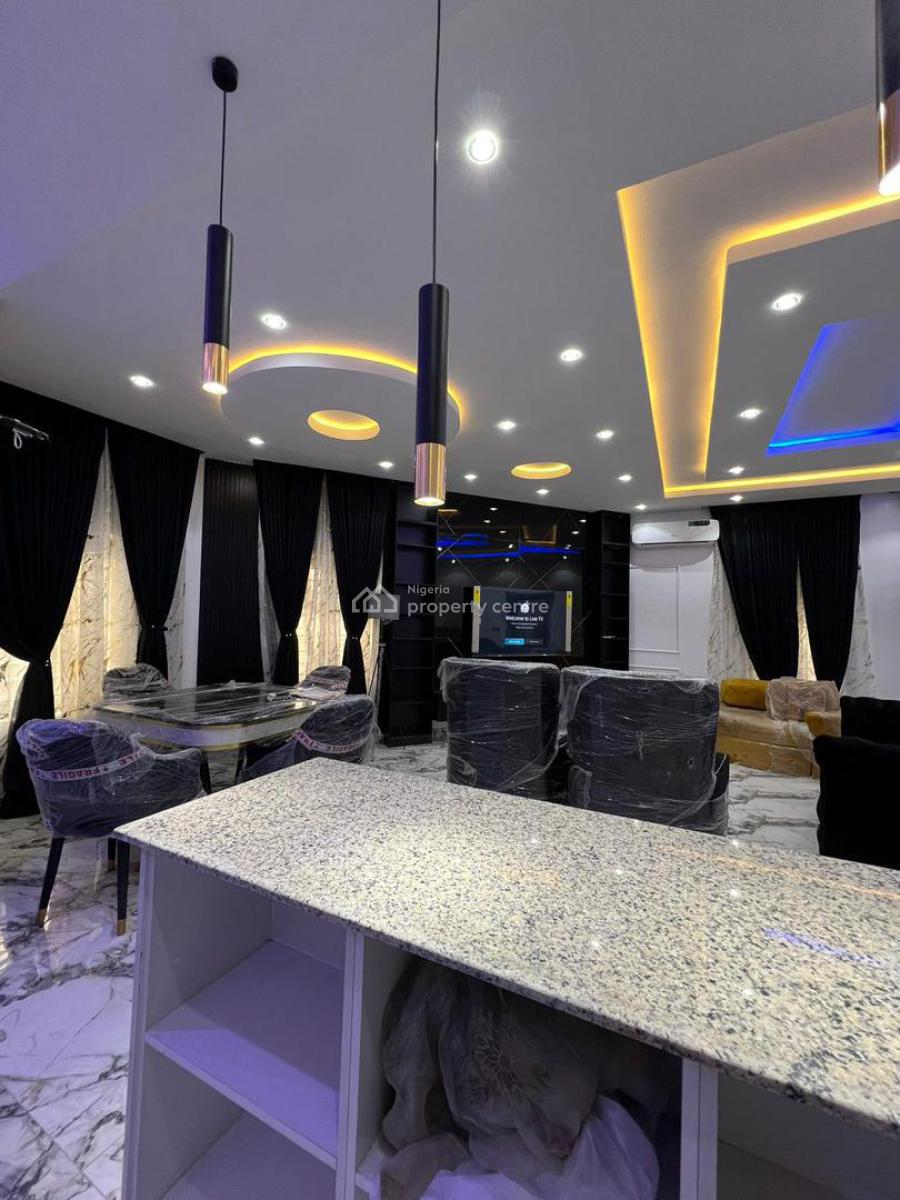 Brande New 2 Bedroom Furnished Apartment ,1st & 2nd Floor,tarred Road, Good Access Road, Serene Neighborhood, Wuye, Abuja, Flat / Apartment for Sale