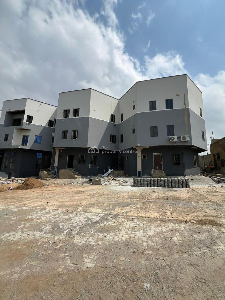 Brande New 2 Bedroom Furnished Apartment ,1st & 2nd Floor,tarred Road, Good Access Road, Serene Neighborhood, Wuye, Abuja, Flat / Apartment for Sale