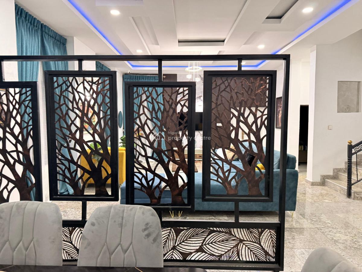 Fully Furnished Four(4) Bedrooms Fully Detached Duplex with Bq, Ntapic Estate, Von Road, Lugbe District Abuja, Lugbe District, Abuja, Detached Duplex for Rent