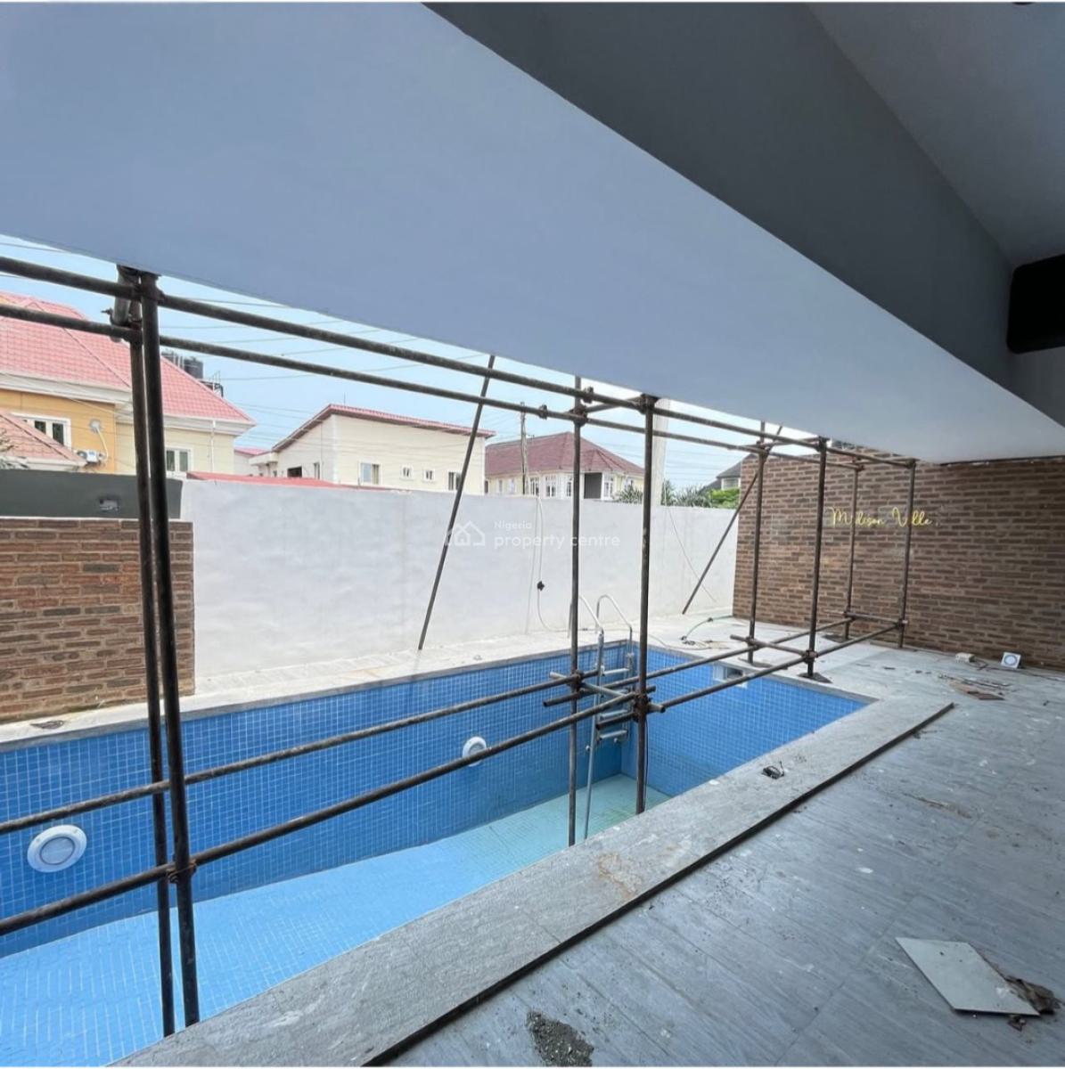 4 Bedroom Terrance Duplex with a Pool , Bq, Lekki Phase 1, Lekki Phase 1, Lekki, Lagos, Terraced Duplex for Sale