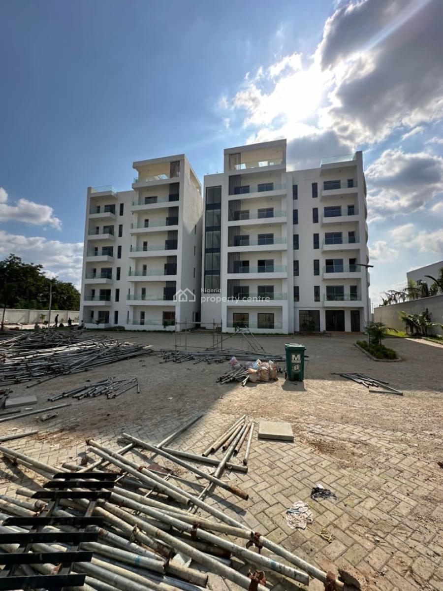 Brand New 3 Bedroom Serviced Apartment, Pool, Gym, Elevator,bar,lounge, Lake Side, Jabi, Abuja, Flat / Apartment for Sale