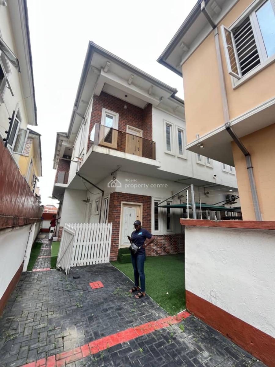 4 Bedroom Semi Detached Duplex with Bq, Idado Estate Lekki Lagos, Idado, Lekki, Lagos, Semi-detached Bungalow for Rent