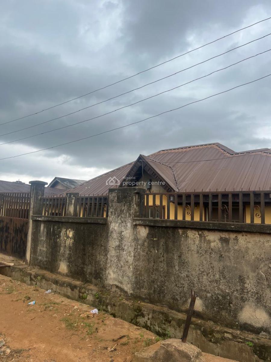3 Bedrooms Bungalow + 2 Units of Mini Flat + a Self Contain Room & a Church Hall, Obawole, Iju-ishaga, Agege, Lagos, Block of Flats for Sale