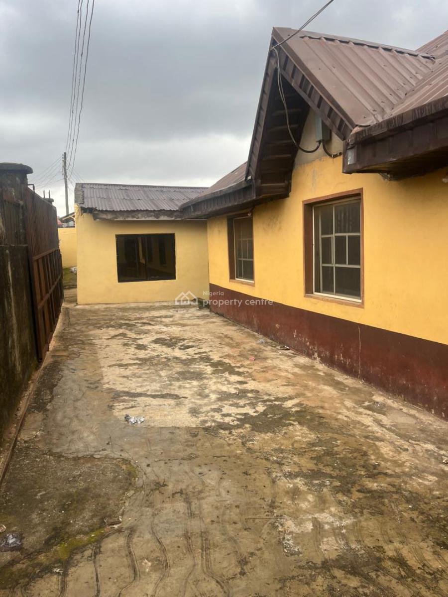 3 Bedrooms Bungalow + 2 Units of Mini Flat + a Self Contain Room & a Church Hall, Obawole, Iju-ishaga, Agege, Lagos, Block of Flats for Sale
