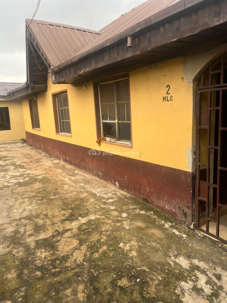 3 Bedrooms Bungalow + 2 Units of Mini Flat + a Self Contain Room & a Church Hall, Obawole, Iju-ishaga, Agege, Lagos, Block of Flats for Sale