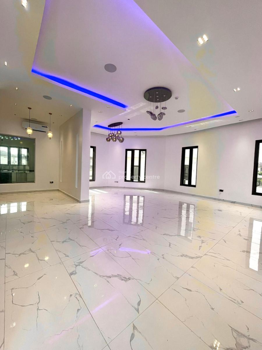 Magnificent Carved 6 Bedroom Detached Home with Elevator, Cinema, Pool, Osapa, Lekki, Lagos, Detached Duplex for Sale