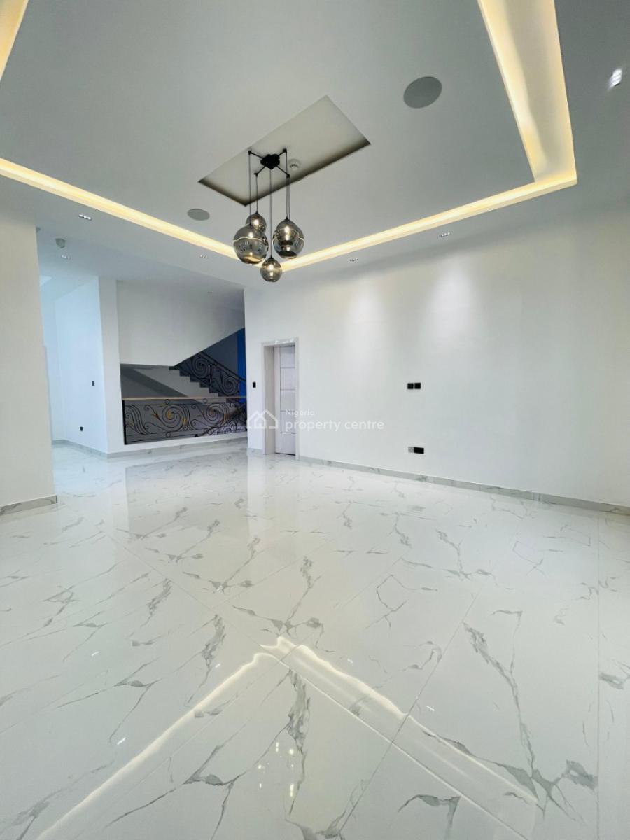 Magnificent Carved 6 Bedroom Detached Home with Elevator, Cinema, Pool, Osapa, Lekki, Lagos, Detached Duplex for Sale