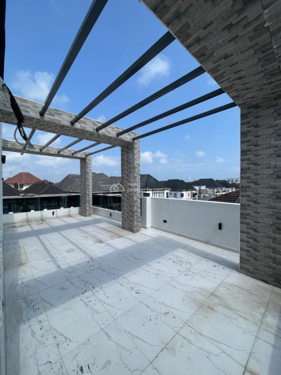 Standard 6 Bedroom Fully Detached Duplex with Bq & Rooftop, Lovely Built 6 Bedroom Fully Detached with Bq and Rooftop, Lekki, Lagos, Detached Duplex for Sale