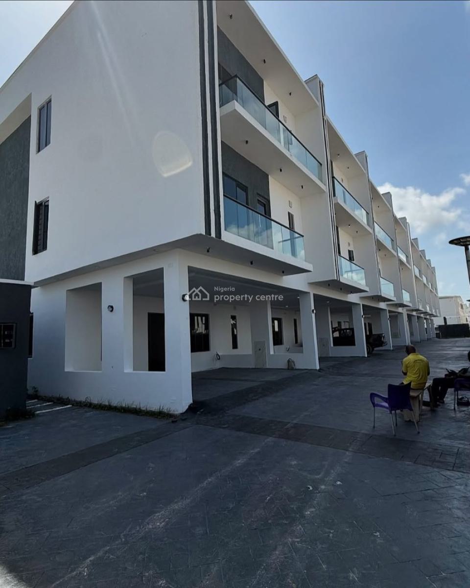 Brand New 4 Bedroom Terrace with Bq, Lekki, Lagos, Terraced Duplex for Sale