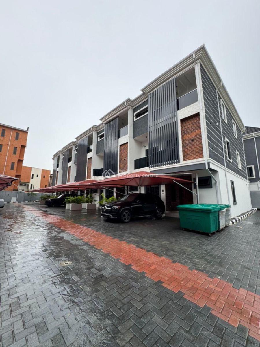 Brand New 4 Bedroom Terrace with Bq, Lekki, Lagos, Terraced Duplex for Sale