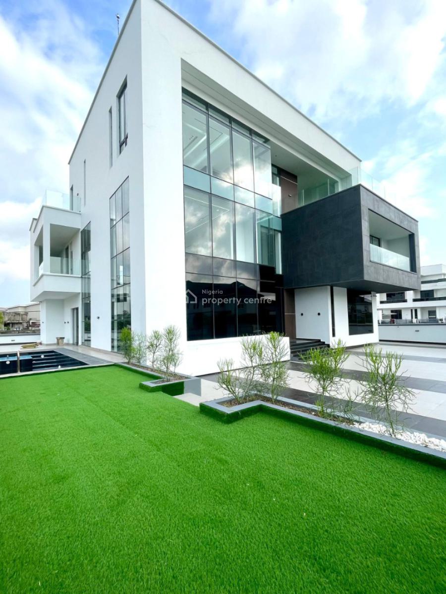 Marvelously Carved Luxury 5 Bedroom Detached Duplex with Elevator, Pool, Osapa, Lekki, Lagos, Detached Duplex for Sale