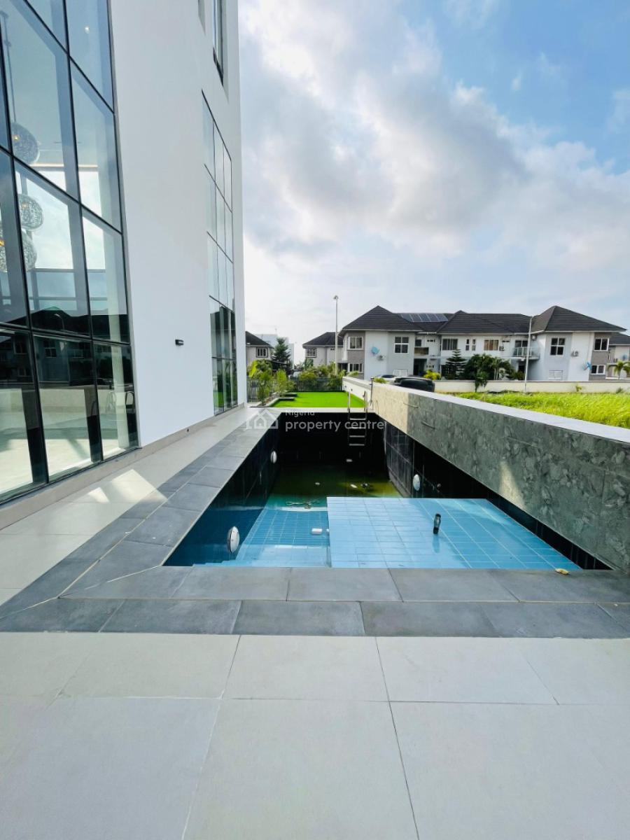 Marvelously Carved Luxury 5 Bedroom Detached Duplex with Elevator, Pool, Osapa, Lekki, Lagos, Detached Duplex for Sale