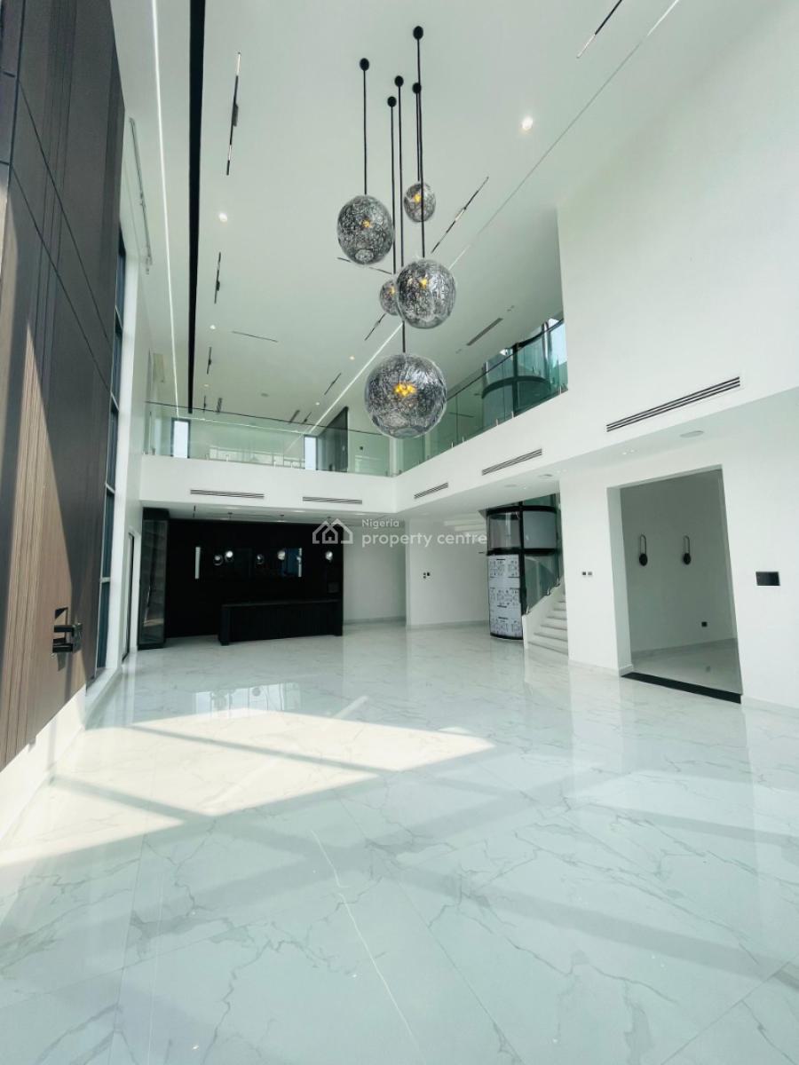 Marvelously Carved Luxury 5 Bedroom Detached Duplex with Elevator, Pool, Osapa, Lekki, Lagos, Detached Duplex for Sale
