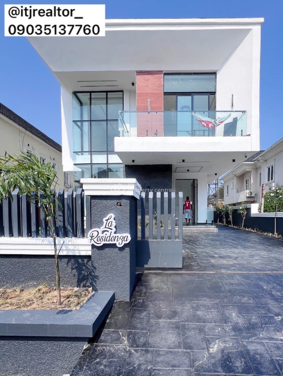 Contemporary 5 Bedroom Detached Duplex with Pool, Cinema and Bq, Ikota, Ikota, Lekki, Lagos, Detached Duplex for Sale