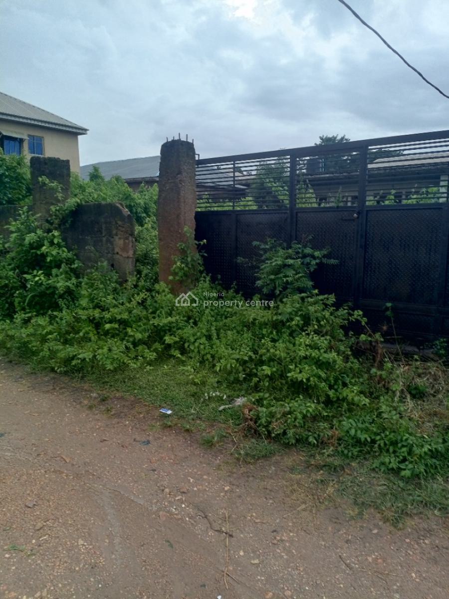 546sqm of Land with 3 Bedroom Bungalow with Borehole, Lane 8, Ajibode, Ibadan, Oyo, Detached Bungalow for Sale